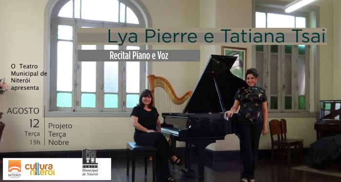 Na Terça Nobre, Recital Piano e Voz com Lya Pierre e Tatiana Tsai