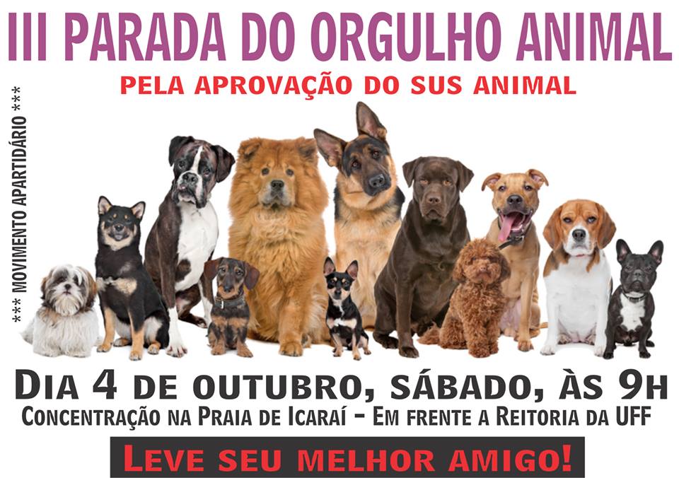 III Parada do Orgulho Animal de Niterói