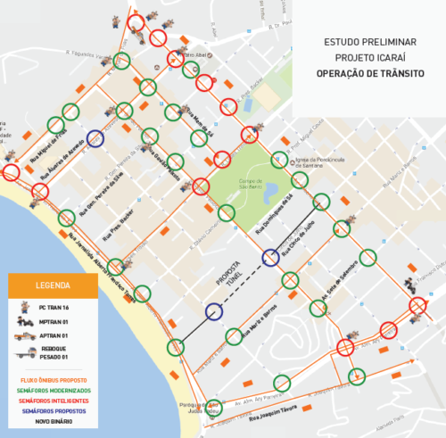 Operação Icaraí - Plano de mudanças no trânsito do bairro - Guia de Niterói