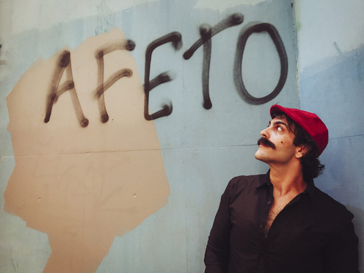 Pablo Paleologo como Belchior -- foto de Ivana Mascarenhas