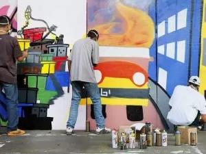 Grafiteiros-em-acao
