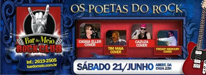 poetas do rock