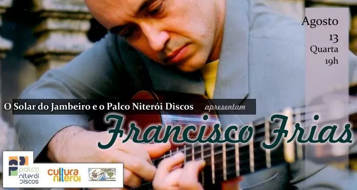 Francisco Frias no Palco Niterói Discos