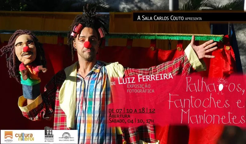 Palhaços, fantoches e marionetes