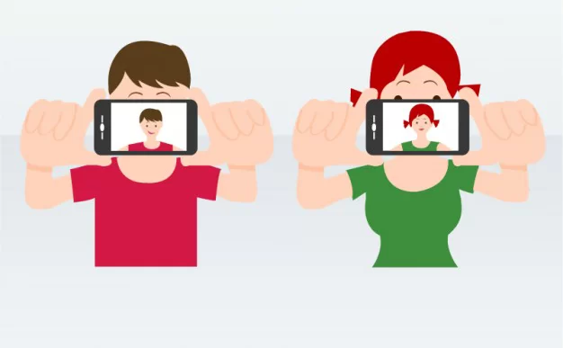 selfie-vector-illustration_23-2147494727