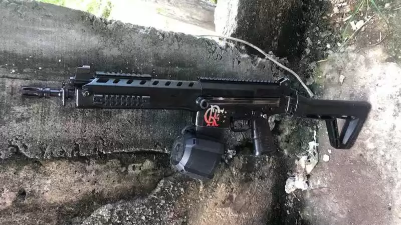 Fuzil apreendido em operação no Beltrão