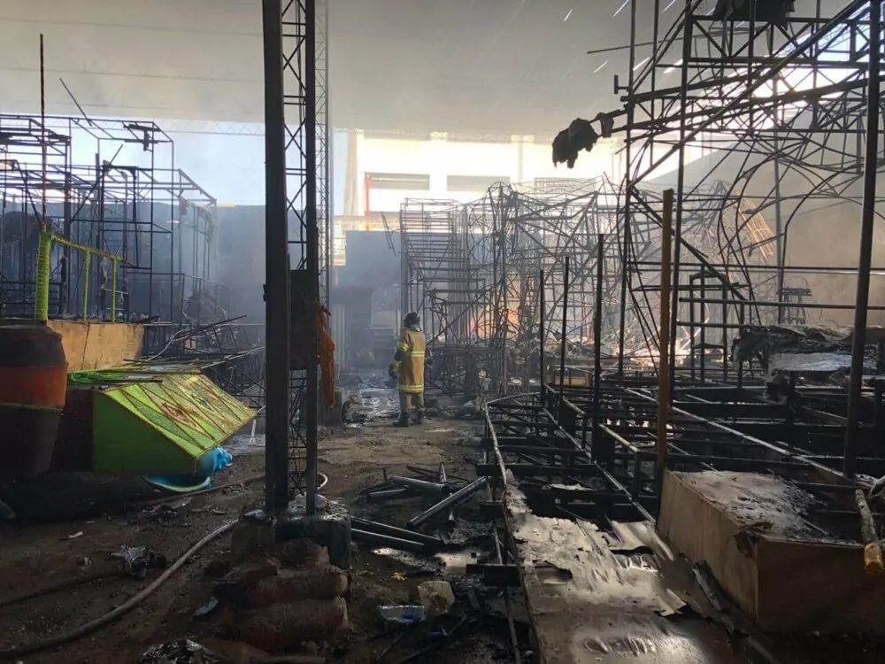 Incêndio Barracão Sossego (1)