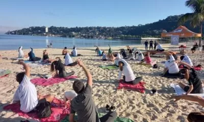 esporte na praia
