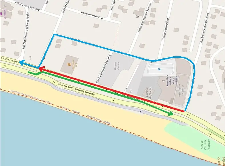 Mapa interdição Charitas