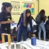 Estudantes da Escola Municipal João Brazil se preparam para a etapa nacional da Olimpíada Brasileira de Robótica.