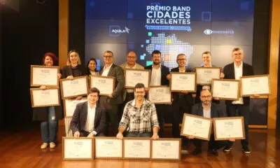 Vice-Prefeito Paulo Bagueira participa da entrega do premio Band Cidades Excelentes 09