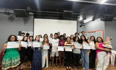 Alunos do Comunidade Integrada em Jurujuba